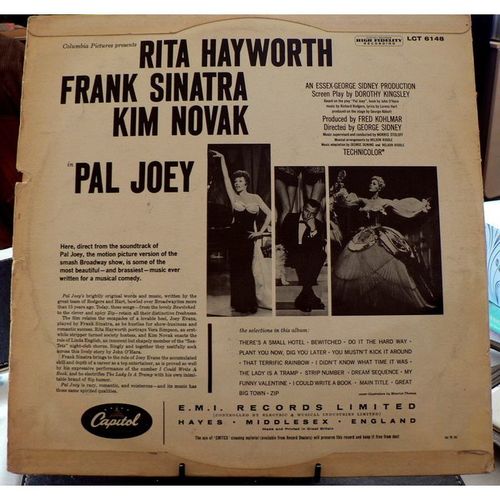 Pal Joey (Columbia Films 1957) - Frank Sinatra - Rita Hayworth - Kim Novak