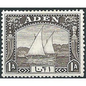 Aden 1937 SG3 1a Sepia Mounted Mint .. ..