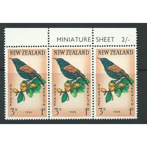 new zealand stamps sg813 sg 813 health mnh triple