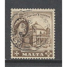 Malta.SG270 2d Mosta Church.Fine Used.Jan16