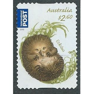 AUS 2013 $2.60 (S/A) 'BUSH BABIES - ECHIDNA' FINE USED (EBID44-125)