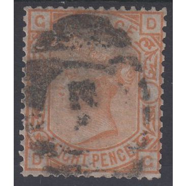 Sg156 8d Orange fine used D_G (G141)