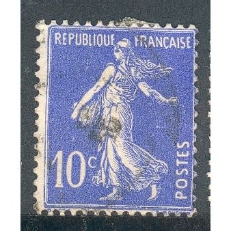 France 1931 - 10c ultramarine - Sower - no ground - used 7