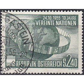 ÖSTERREICH AUSTRIA [1955] MiNr 1022 ( O/used ) [La] UNO
