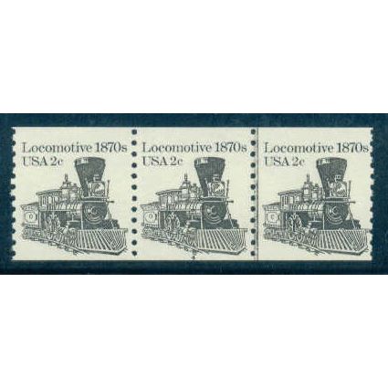1897A 2c Locomotive Fine MNH Dry Gum PNC 4/3 W0462