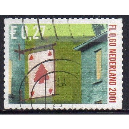 Netherlands 2001 Christmas - Sign €0.27 / ƒ0,60 Used