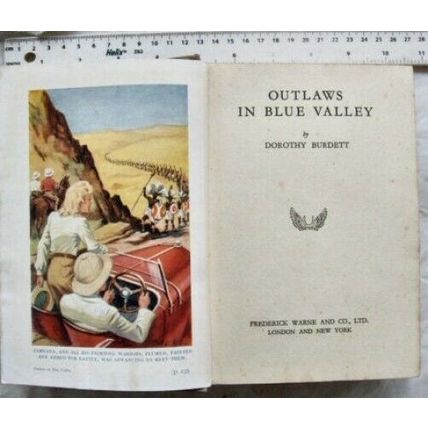 1949 Outlaws in Blue Valley by Dorothy Burdett