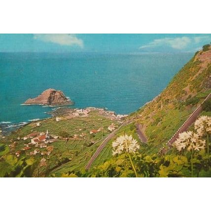Porto Do Moniz Birds Eye Madeira Postcard