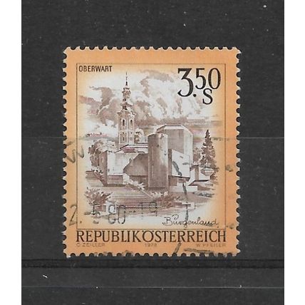 Austria.SG1680a 3s 50 Osterkirche, Oberwart.Fine Used.Aug22