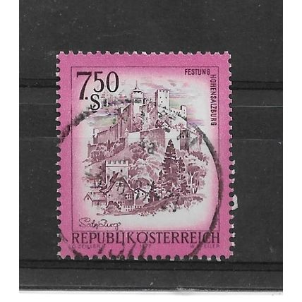 Austria.SG1685a 7s 50 Hohensalzberg Fortress.Fine Used.Aug22