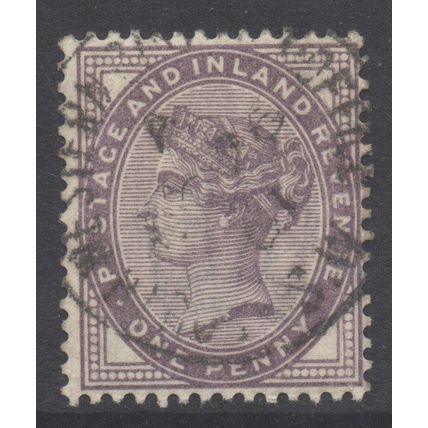 GB Scott 89 - SG174, 1881 Victoria 1d 16 dots used