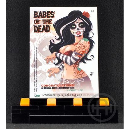 5FINITY Babes of the Dead – Sketch – Marco D Carillo 2