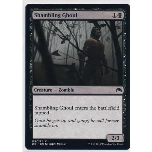 Magic the Gathering MTG Origins 119/272 Shambling Ghoul