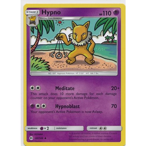 Pokemon Sun & Moon 60/149 Hypno
