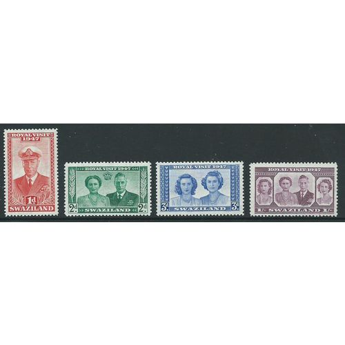 swaziland stamps sg42 sg 42 royal visit