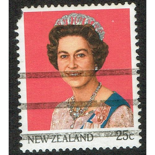 New Zealand 1985 Queen Elizabeth II 25c Red SG1370 GU