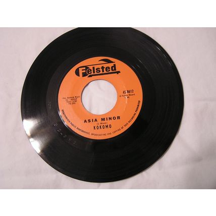 Kokomo 45-ASIA MINOR/ROY'S TUNE James Wisner