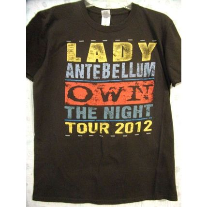 Lady Antebellum T Shirt-2012 Own The Night Tour-Medium