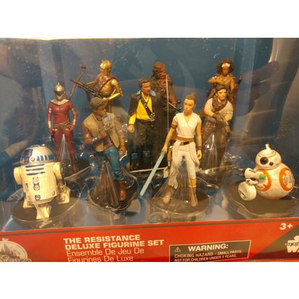 Disney Store Star Wars Rise of Skywalker DELUXE FIGURE PLAYSET -NEW-Box Shipping