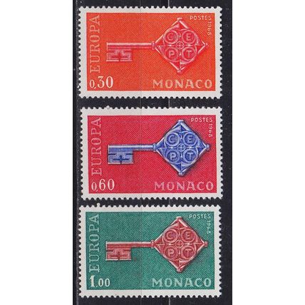 MONACO [1968] MiNr 0879-81 ( **/mnh ) CEPT