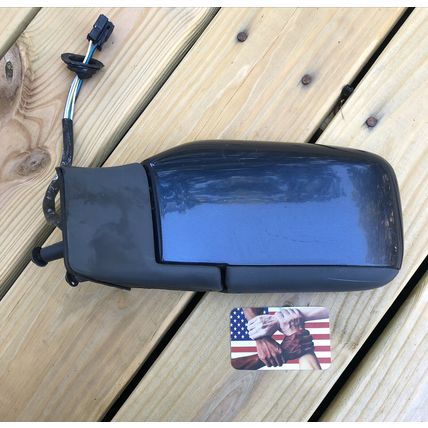 Volvo Power Heated Driver Left Mirror S70 V70 850 850R V70R Blue