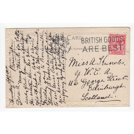 The Cathedral Birmingham 1925 Postcard