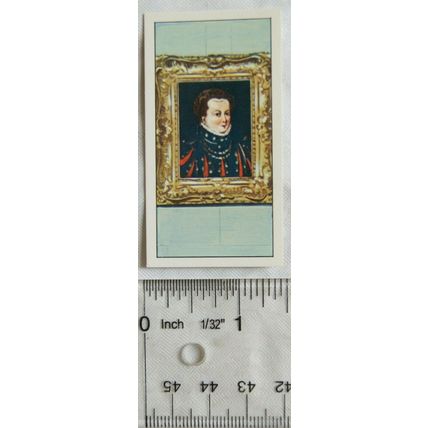 1966 collectors card Longleat House, No. 20 Portrait Mary Queen of Scots