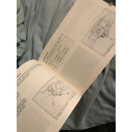 1985 HONDA ATC125M 3 Wheeler ATV Owner's Manual Super Good Condition Collector