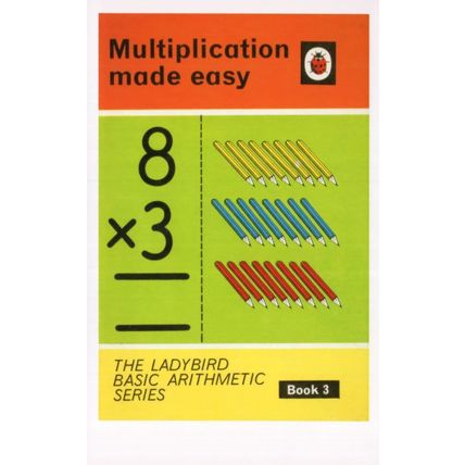Multiplication Made Easy Maths Ladybird 1st Edition Book Postcard