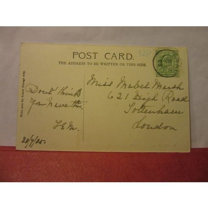 SUGARLOAF MOUNTAIN, ABERGAVENNY,,, used antique postcard 1905 pm =