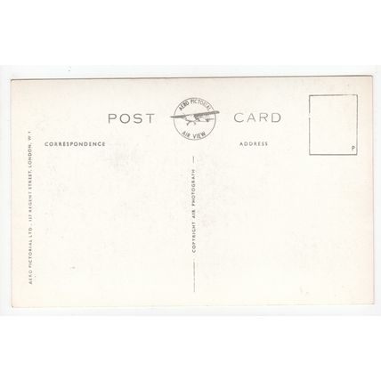 Aerial View of Selby Abbey Postcard RP North Yorkshire Aero Pictorial Ltd 8552