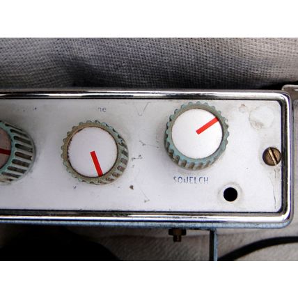 Police PYE Vangard / AM10 1960’s Control Box & Speaker For Motorbike & Car