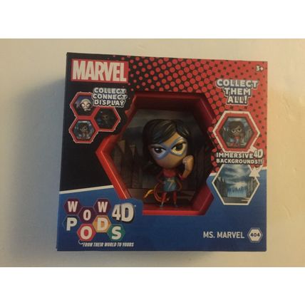 New Marvel Marvels Ms. Marvel Pod 4D Figure