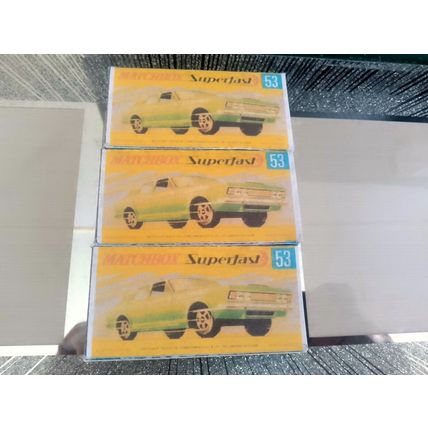 Matchbox - No53 Ford Zodiac Replica - Copy Box