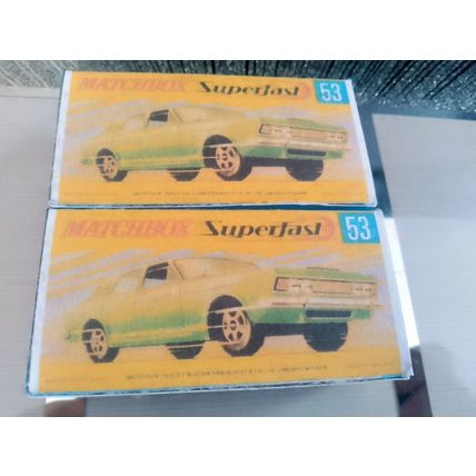 Matchbox - No53 Ford Zodiac Replica - Copy Box