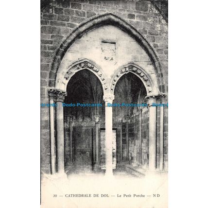 R093776 Cathedrale de Dol. Le Petit Porche. ND. No 30
