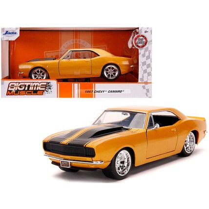 1967 Chevrolet Camaro Orange Metallic with Black Stripes "Bigtime Muscle" 1/2...