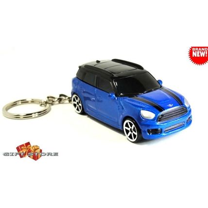 RARE KEYCHAIN BLUE BLACK TOP MINI™ COUNTRYMAN CUSTOM Ltd. Ed. GREAT GIFT