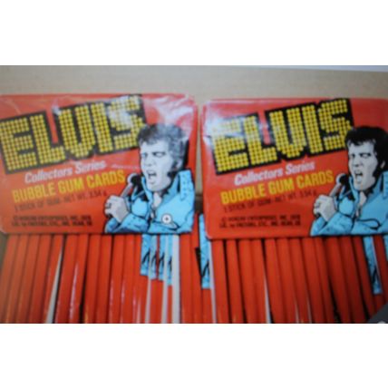 1978 DONRUSS ELVIS COLLECTORS SERIES BUBBLE GUM CARDS 37 PACKS