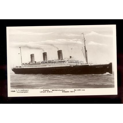 LS1678 - Cunard Liner - Berengaria - postcard by Hoffmann