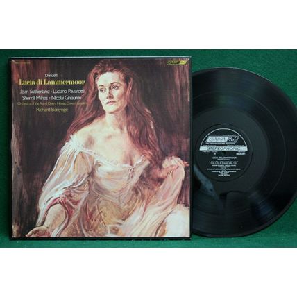 Sutherland/Pavarotti/Bonynge - Donizetti: Lucia di Lammermoor - OSA 13103 - NM