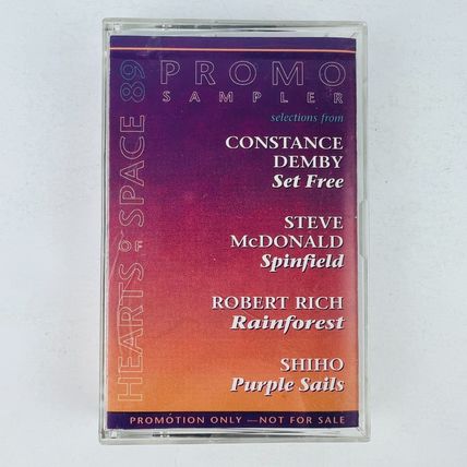 Hearts Of Space – Promo Sampler 89 Cassette New Age Ambient Music