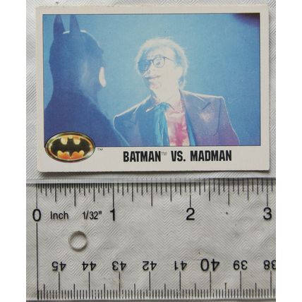 1989 Topps Batman card No.127 - Batman v Madman