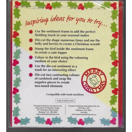 Creative Dies. Merry Christmas Die. Die Cutting Cardmaking Scrapbooking Crafts