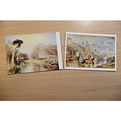 Postcard: 2 x William Turner (1775-1851) Landscapes