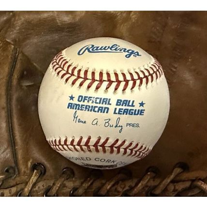 Johnny Damon Signed Autographed Official American League (OAL) Baseball