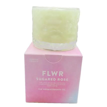 Sugared Rose Scented Candle in a Glass Holder 5.5 CM Gift Home Decor Smelly