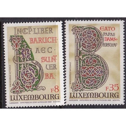 Luxembourg 1983 SG 1110-1 UMM (D-099 (15))
