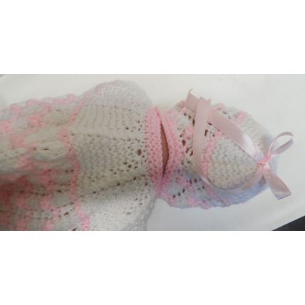 Baby Doll Berenguer with hand knitted outfits