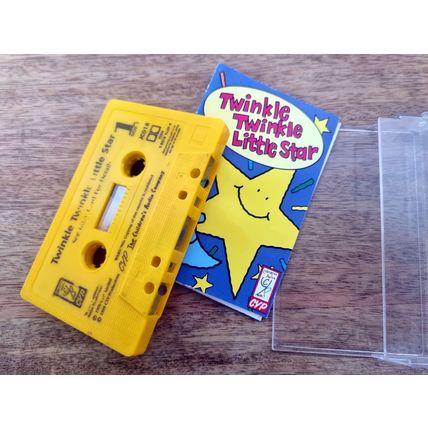 Children's Music Songs Audio Cassette Tape, CYP Music 1990s Britain Retro